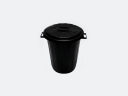 Recipiente para Residuos 60 Lts. C/ Tapa robusto - LINEA PREMIUM